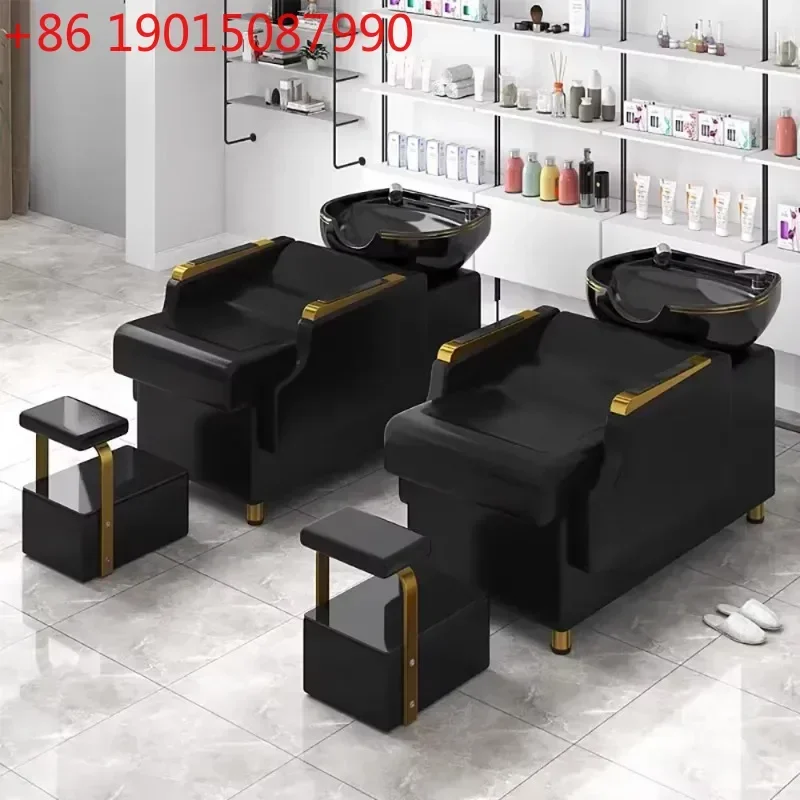 Unique Comfortable Shampoo Bed Luxury Nordic Fashion Custom Shampoo Bed Delicacy Delicacy Cadeira De Barbearia