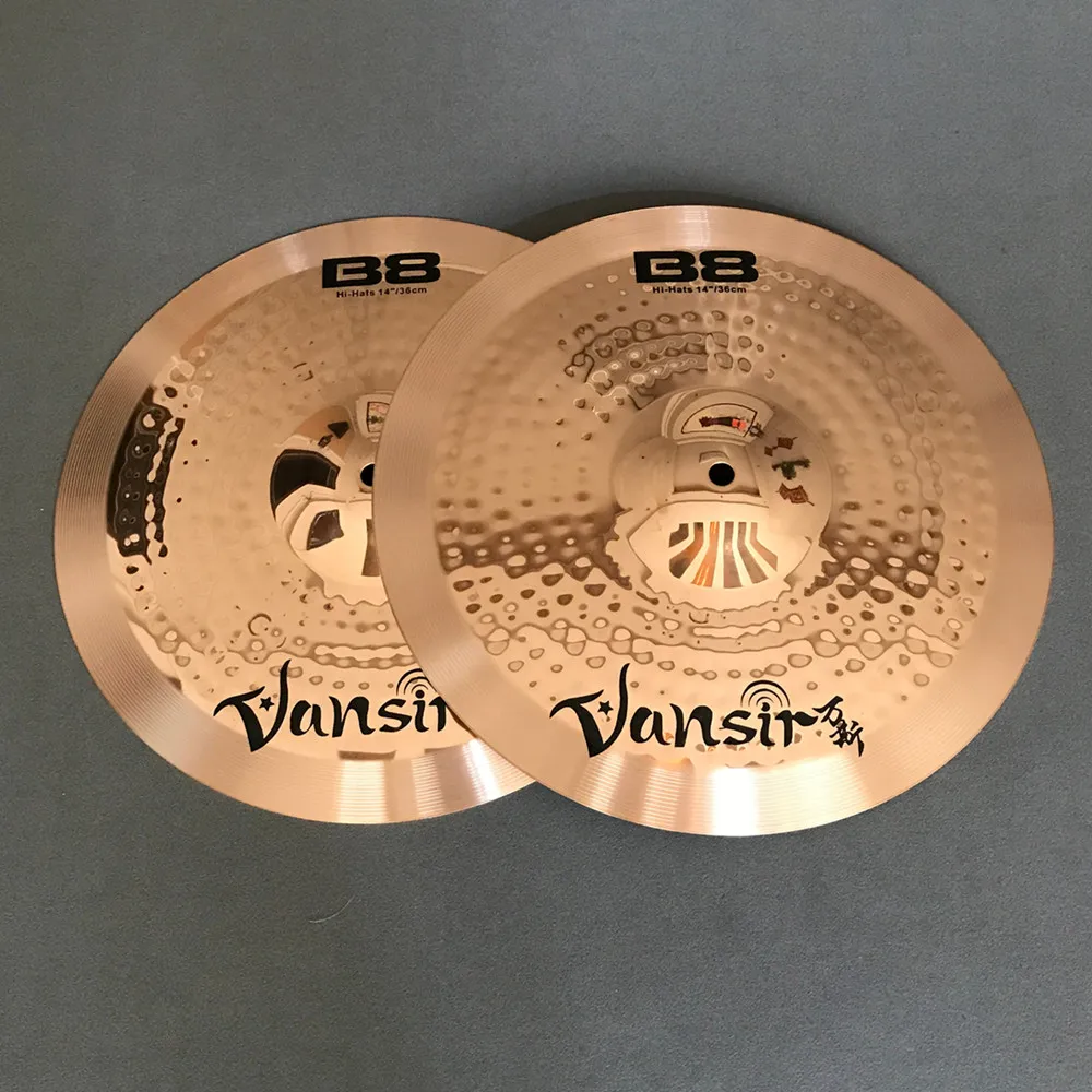 Picture 6: Most Popular VANSIR Cymbal B8 Series Cymbal Set 14HH+16CR+20RD