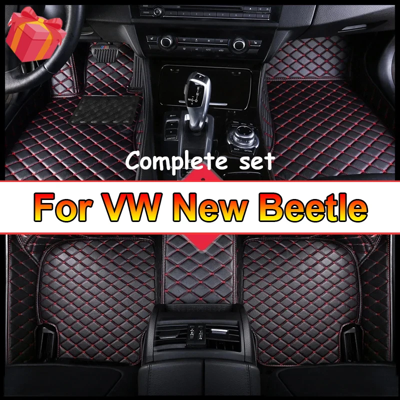 Car Floor Mats For VW VW New Beetle Convertible 1998~2011 Waterproof Rug Tapetes Para Automovil Car Mats Car Accessories