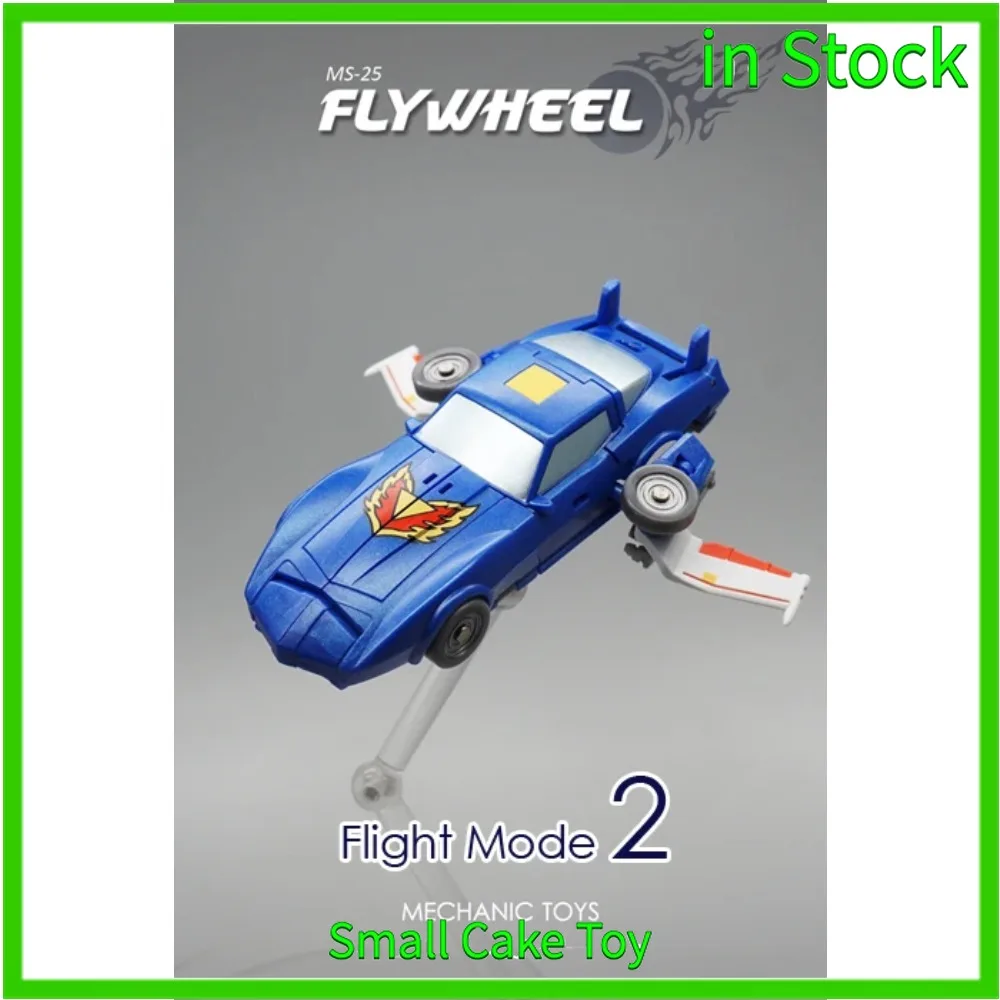 في المخزون MFT لعبة ميكانيكي MS-25 يطير عجلة MS25 المسارات صغيرة الحجم للتحويل لعبة روبوت الشكل مع صندوق ألعاب شخصيات الحركة