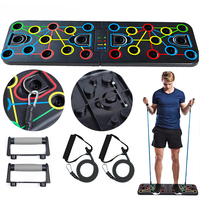 Folding Push-up Training Board Stretchers Dual-use Multifunctional Non-slip Fitness Refining Abs Pectoralis Brace Home