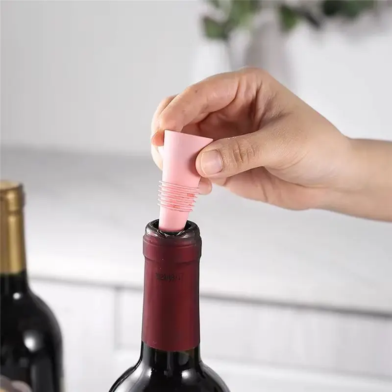 ABUN Silicone Wine Bottle Stopper Whiskey Accessories Leak Proof Beer Champagne Glass Bottle Cap Wine Sealed Cork Lid
