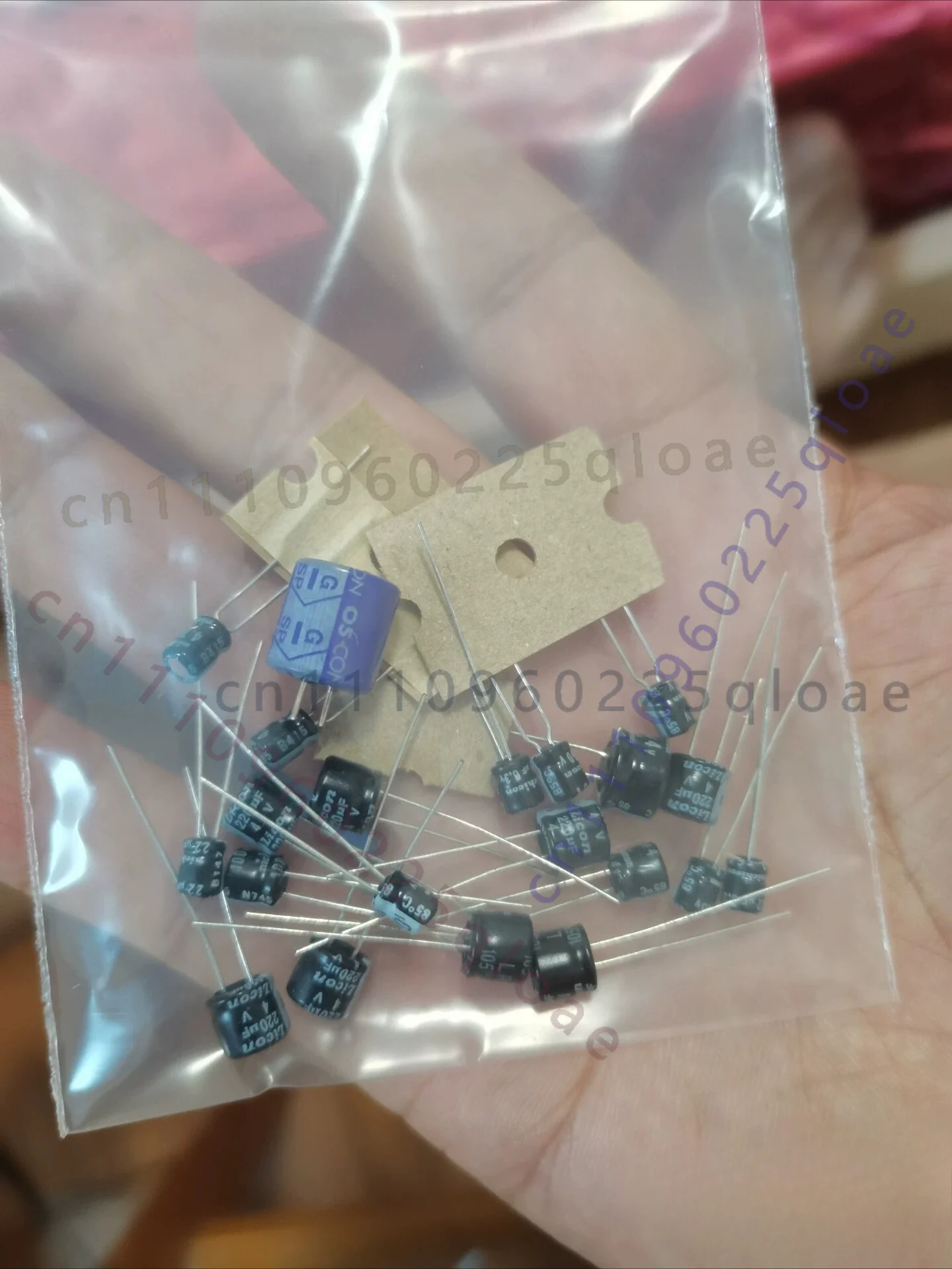 Kit de reparación de condensadores radiales completos de 22 piezas para Aiwa HS-J470 Cassette Walkman, juego completo de reparación de placa