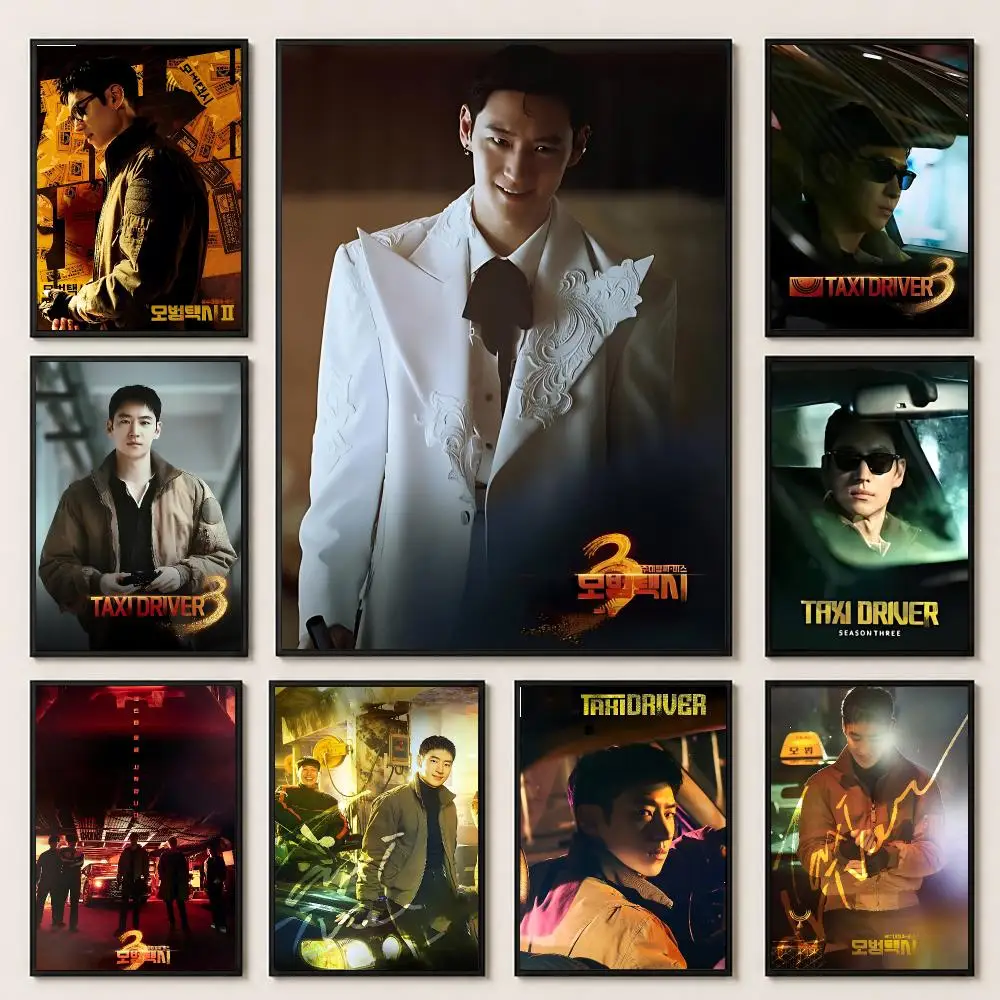 series Taxi Driver Season 3 Poster HD Poster Warm Home Decoration Suitable for Bedroom and Living Room Gifts Giving