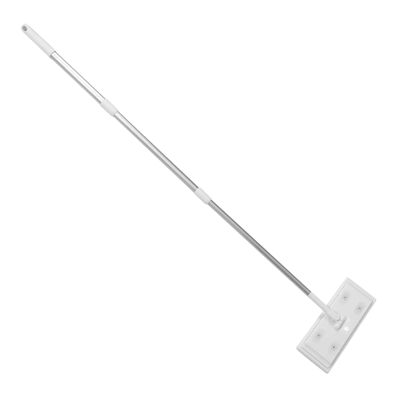 3 Section Telescopic Electrostatic Dust Removal Mop Adjustable Rod Flat Mop Floor Wipes Household Cleaning Tool
