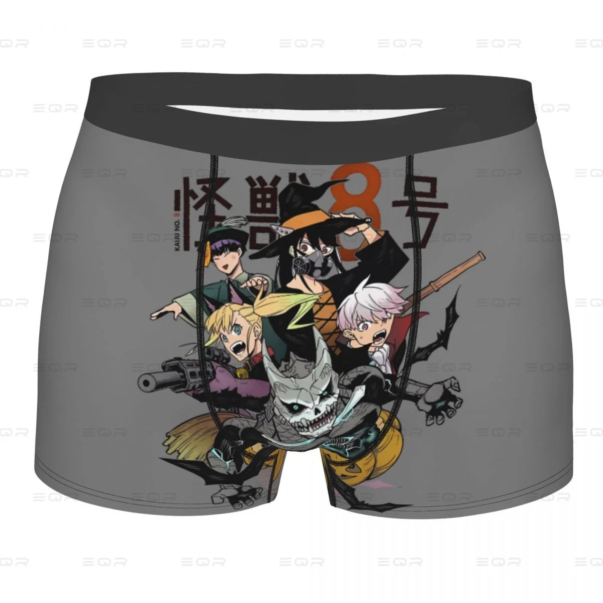 Monster NO.8 Kaiju No 8 Kafka Hibino Men's Boxer Briefs,Highly Breathable Underwear,Top Quality 3D Print Shorts Gift Idea