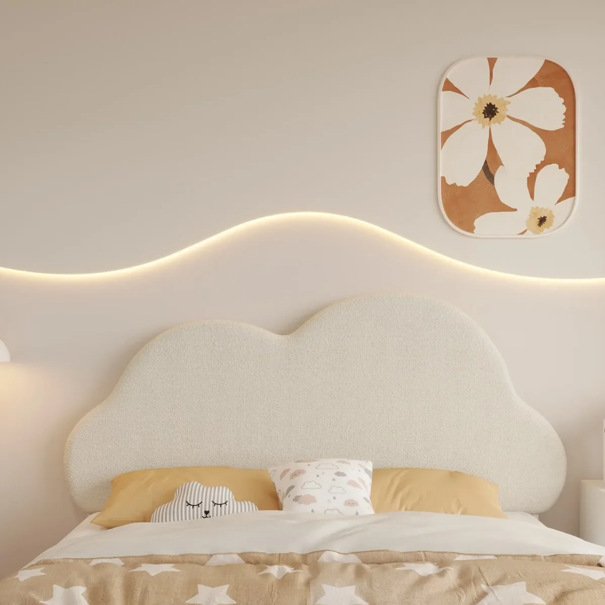 مسند ظهر بجانب السرير، تاتامي، غرفة نوم، حقيبة ناعمة، قابلة للإزالة والغسل، مضادة للتصادمات، مريحة، صديقة للبشرة #2