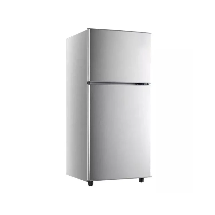 Double-door hotel and family home refrigerator