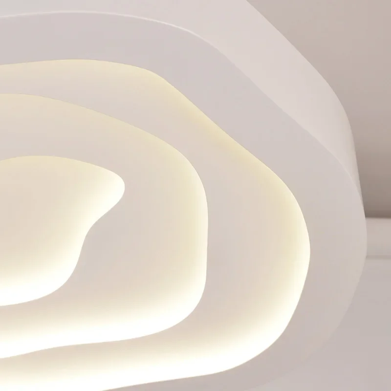 

Acrylic Lampshade Modern Led Ceiling Lights For Living Room Bedroom Kitchen Lamp White Home Lighting Fixture 220V