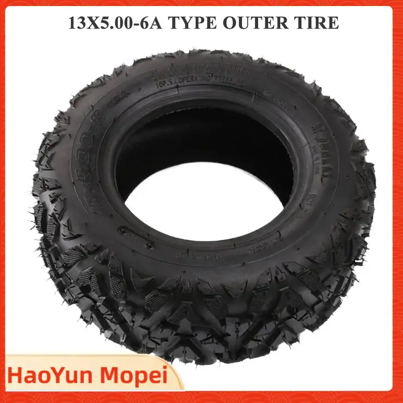 

Premium 13x5.00-6 Tubeless Off-Road Tire for Mini ATV, Kart, and Four-Wheel Vehicles