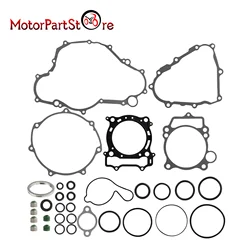 Top & Bottom End Set Complete Engine Cylinder Gaskets Kit Crankcase Repair for Yamaha YFZ450 YFZ 450 2004-2009 ATV Motorcycle