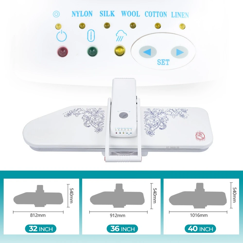 Household steam jet button on both sides, five-speed adjustment, overheating protection, ironing machine
