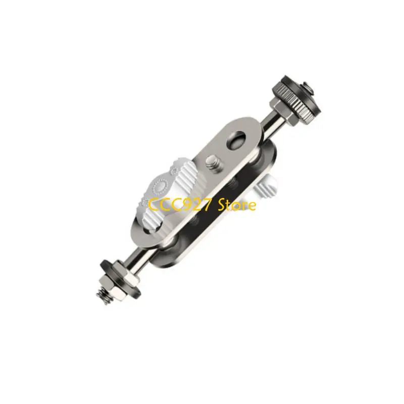 

B03F Double Ball Head Camera Mount Bracket 360 Degree Rotation and Tilts for Superior