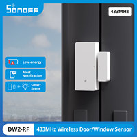 SONOFF DW2-RF 433MHz Wireless Door/Window Sensor Smart Home Security Alarm Sensor Smart Scene Works With SONOFF RF BridgeR2