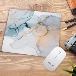 Marble White Mouse Pad Office Carpet Desk Mat Wrist Rests Surface for The Mouse Fed To Gaming Gaming Room Accessories Gaming Pad