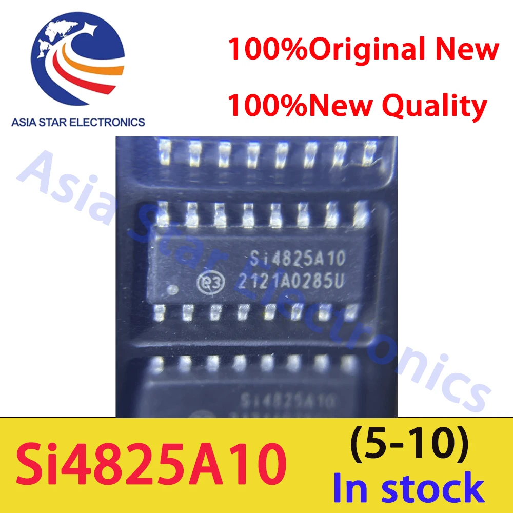 (5-10piece)100% New SI4825 SI4825A10 SI4825-A10 SI4825-A10-CSR sop-16 Chipset Radio-frequency receiver chip In Stock