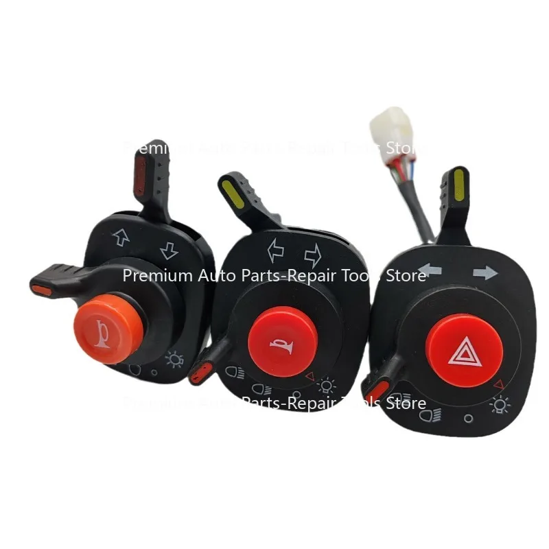 Suitable for Kubota, Changfa, Dongfeng, Ward Tractor, Harvester Headlight Warning Light, Horn Combination Switch