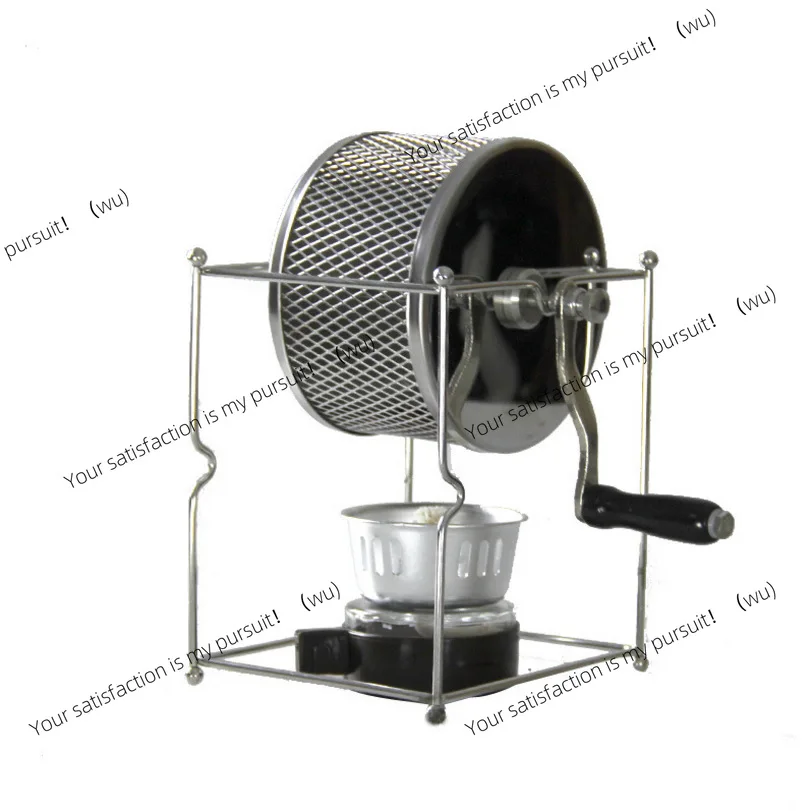 

New DIY Manual Household Hand Roaster Coffee Green Bean Roaster Small Stainless Steel Roller Roaster