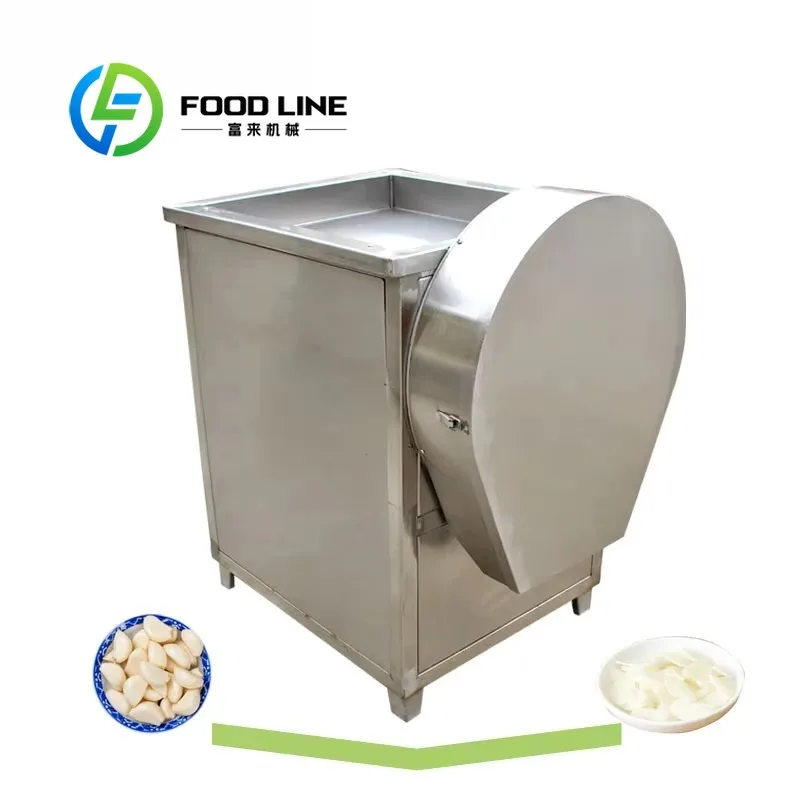 Easy to Operate Garlic Slicer Machine Automatic Onion Slicer Machine Commercial Automatic Garlic Ginger Cutting Slicing Machine