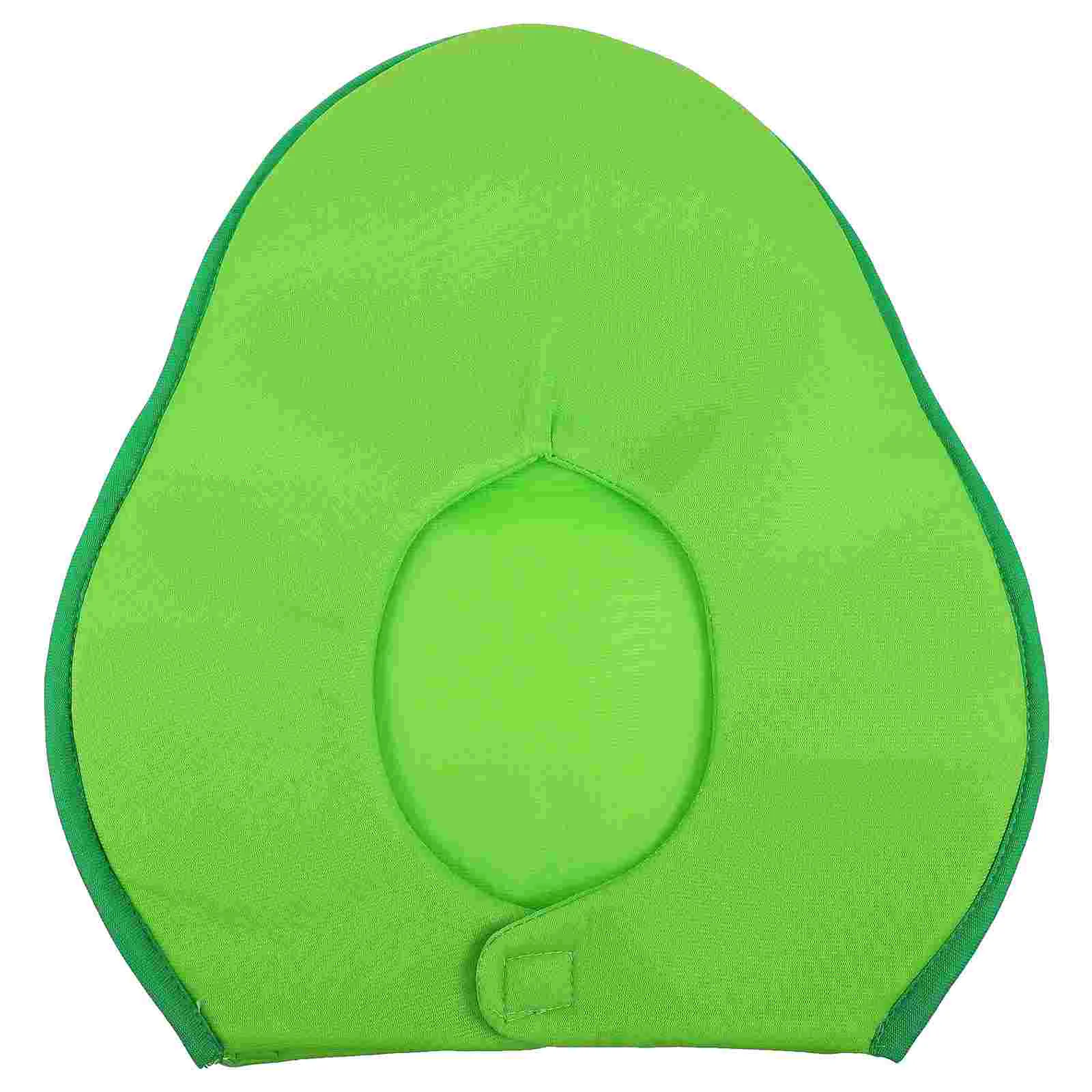 

Avocado Plush Headgear Cartoon Hat PP Cotton Cosplay Accessory Shaped Photo Prop Toy Wear Safe Odorless Party Birthday