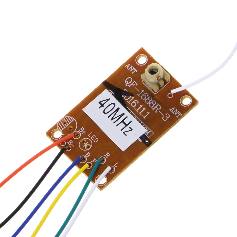 Carte émetteur récepteur à distance 4CH 40MHZ avec antenne pour bricolage voiture Robot D5QA