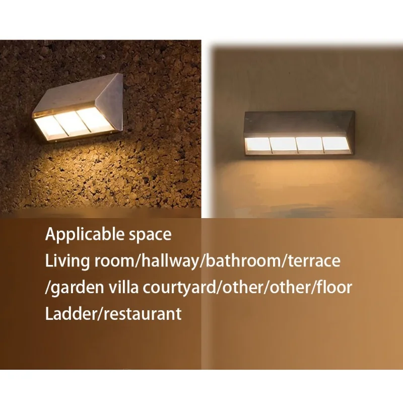 

Industrial style aluminum wall lamp retro mirror headlight Bauhaus outdoor caf é corridor door sign waterproof wall lamp