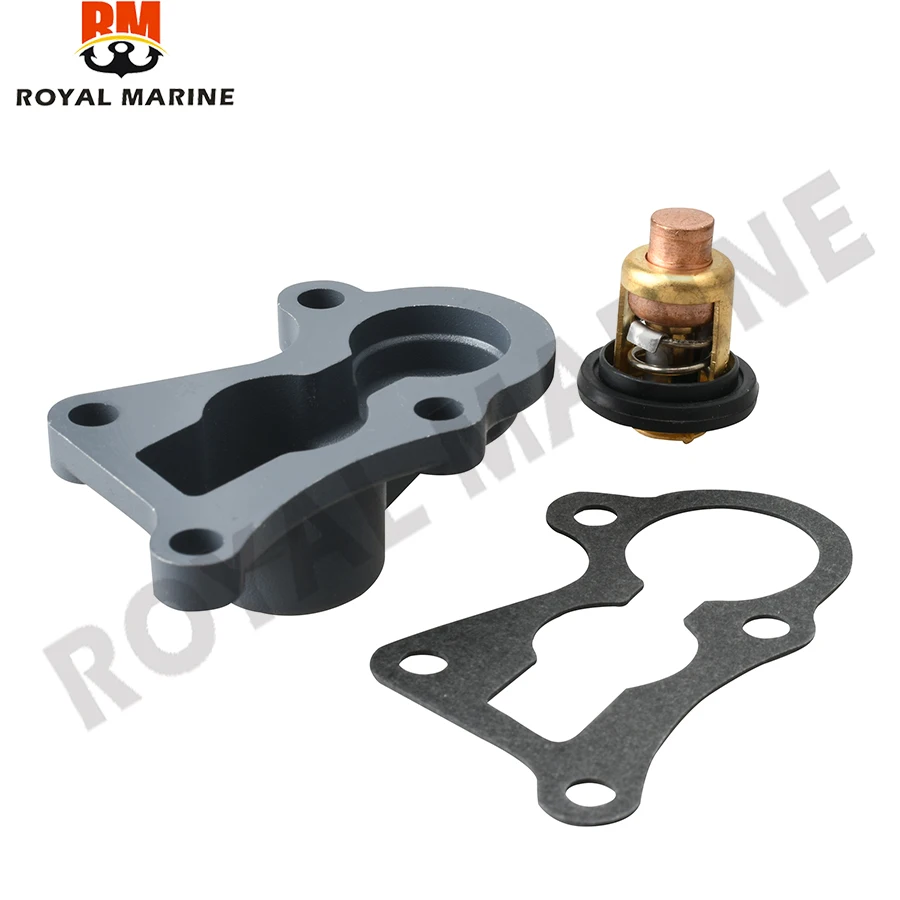 

Комплект крышек термостата 6E9-12413-00-1S для подвесного мотора Yamaha 40HP 6E9-12413 6E9-12414 6E5-12411-00 Запчасти для вторичного рынка