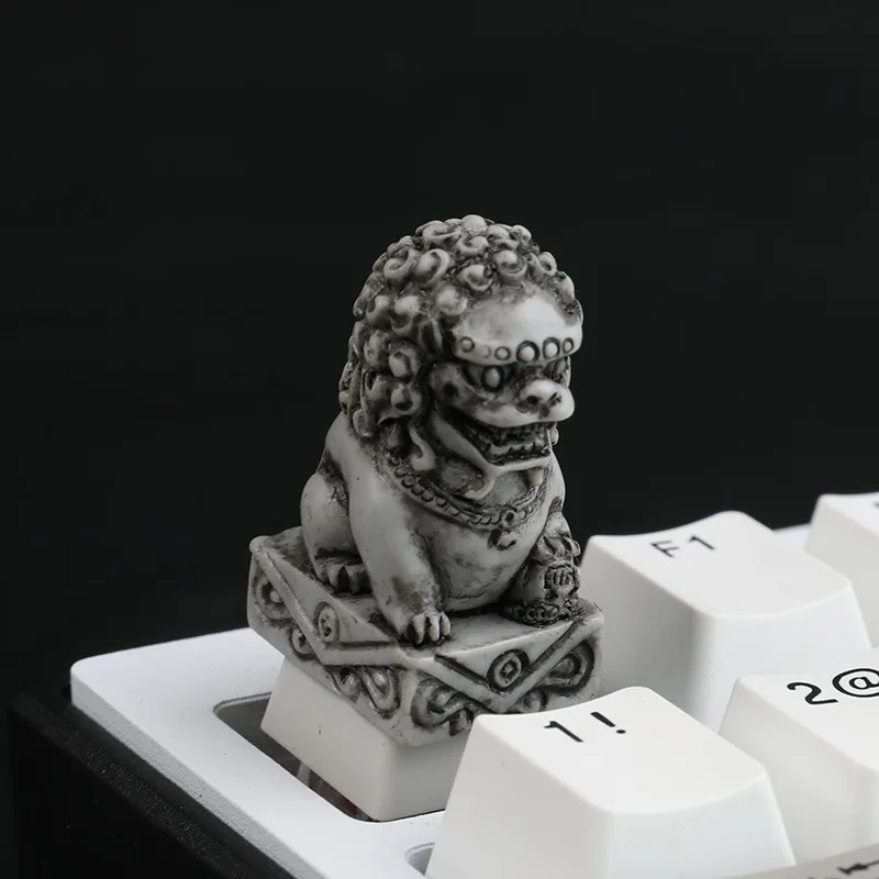

Simulation stone lion sculpture keycap creative personalized mechanical keycap peripheral manual keyboard cap