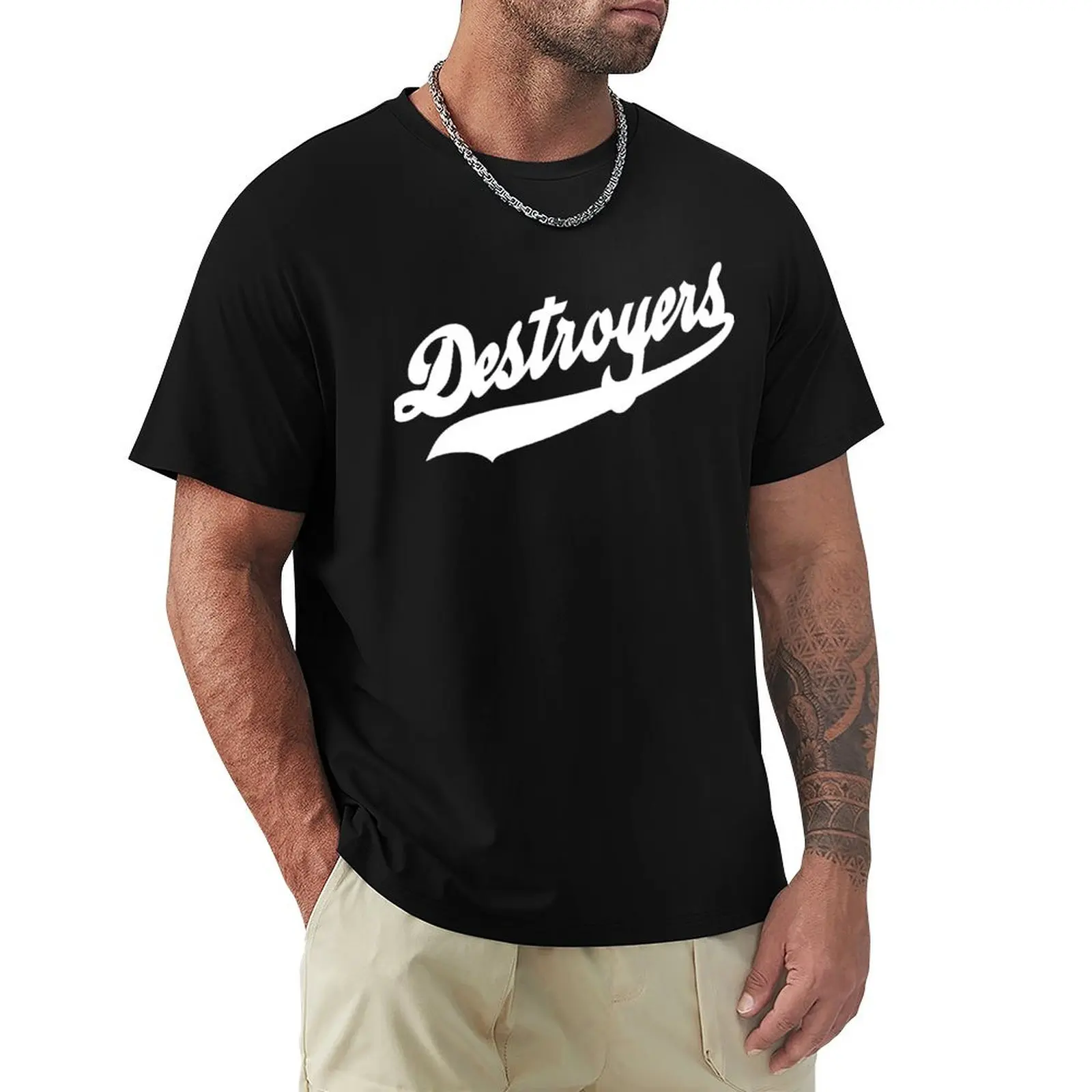 Destroyers Essential T-Shirt tees new edition blacks funnys clothing for men