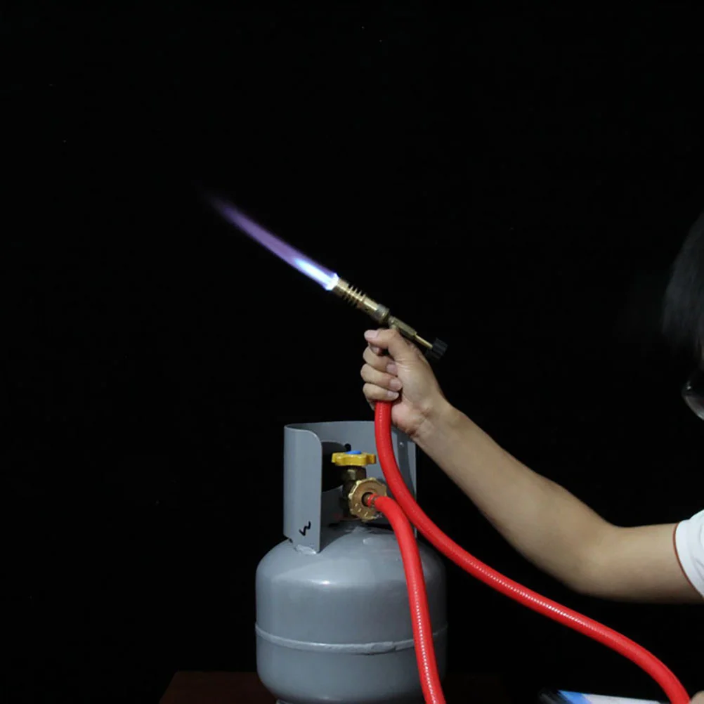 

Propane Torch Welding Gas Heating Accessory Convenient Blow Rubber Multi function Cake Tool BBQ Camping Cooking Soldering