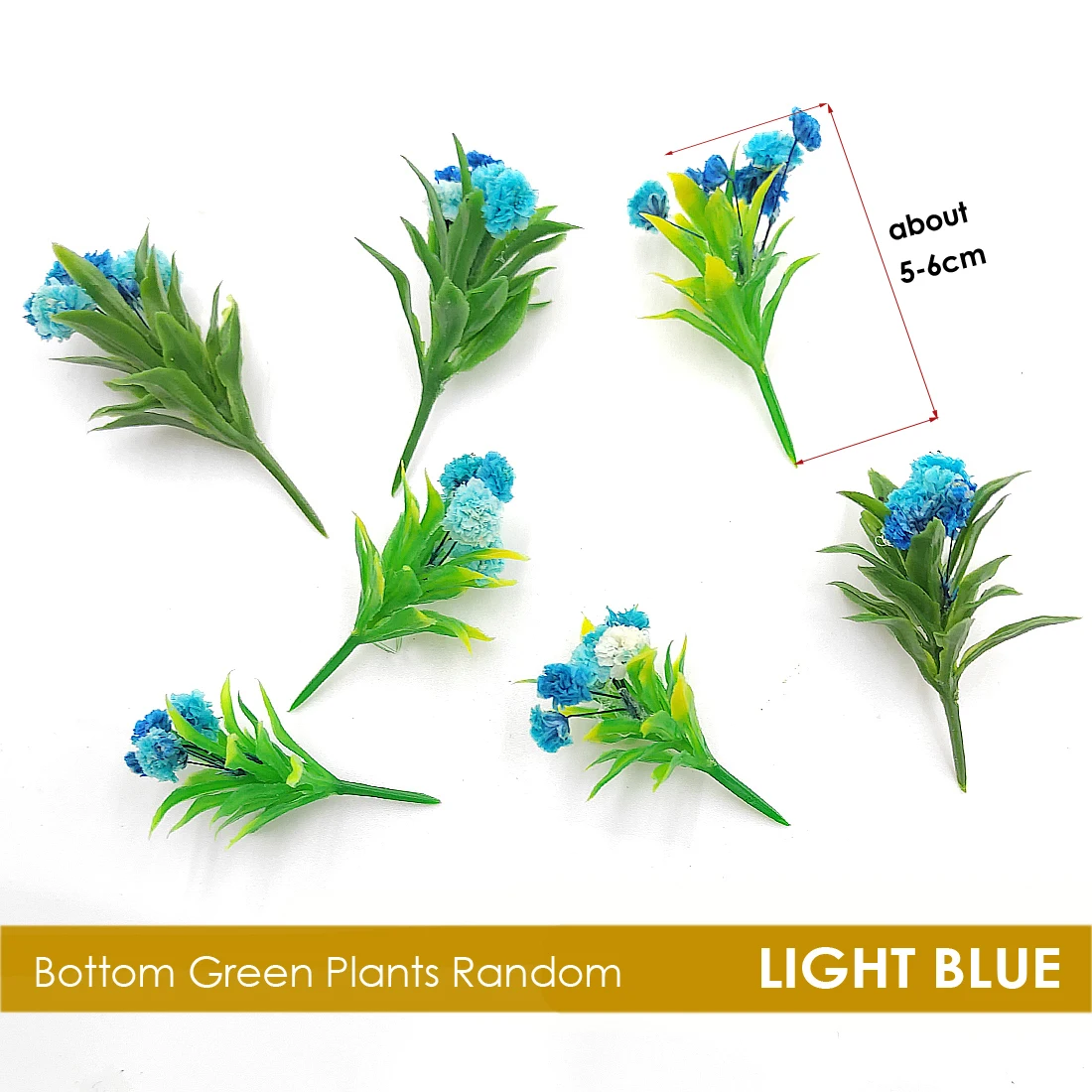 5–6 cm Miniaturmodell, grüne Pflanze, getrocknete Blumen, Kunststoff, Pfingstrose, Garten, Sandtisch, handgefertigt, DIY-Blumen und grüne Blätter, Modell