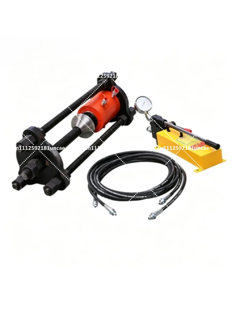 Hydraulic Excavator Track Link Dozer Press Tool 100 Ton Portable Electric Pump
