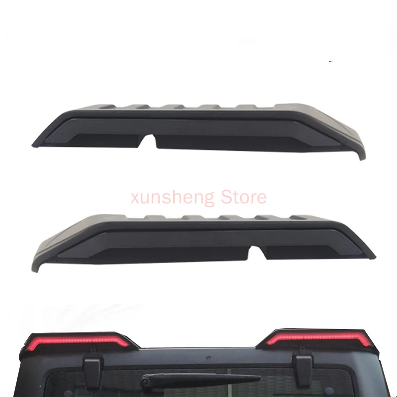 4X4 Off-road Exterior Rear Spoiler Rear Wings With LED Lights For Jeep Wrangler JK 2007-2017 JL 2018-2022 Tailplane Spoiler