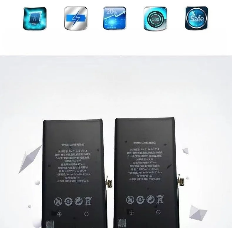 4770mAh Titanium Battery for IPhone 15/15 Pro/15 Pro Max A2846/A2847/A2848 1.8X Capacity & 700+ Cycles No IOS Alert