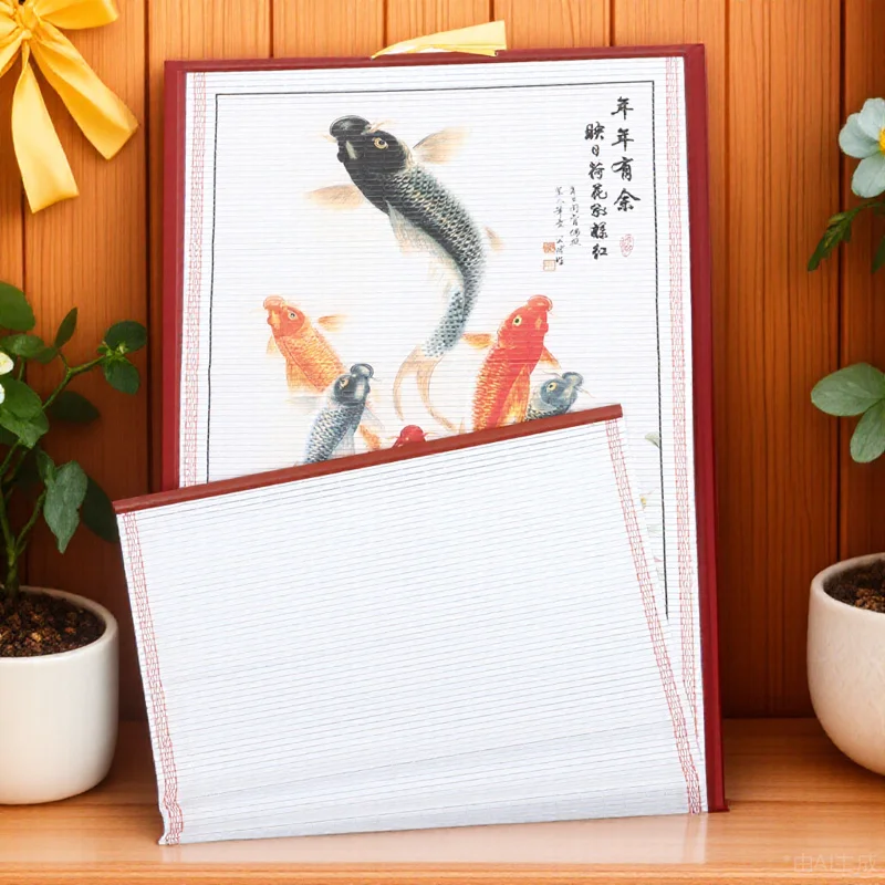 

Chinese Style Scroll Calander Calendar Hanging Beautiful Dragon Creative New Year