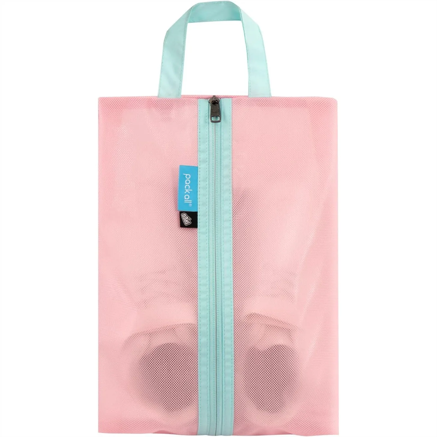 Bolsa para Zapatos Infantiles para Viaje con Protección Resistente al Agua y Control de Olores, Diseño Lindo para Niñas, Niños y Bebés, Color Rosa