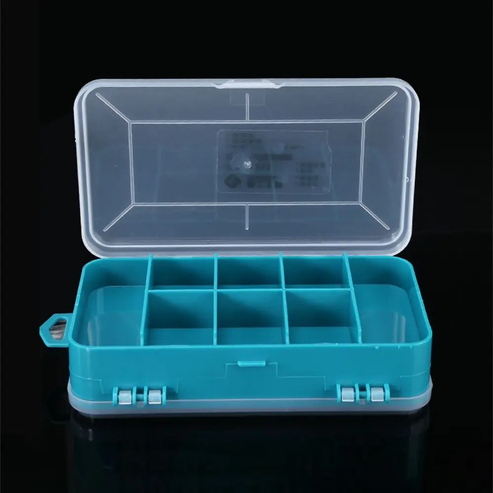 Portable Screws Transparent Plastic Tool Case Storage Box Hardware Parts Box Tool Box