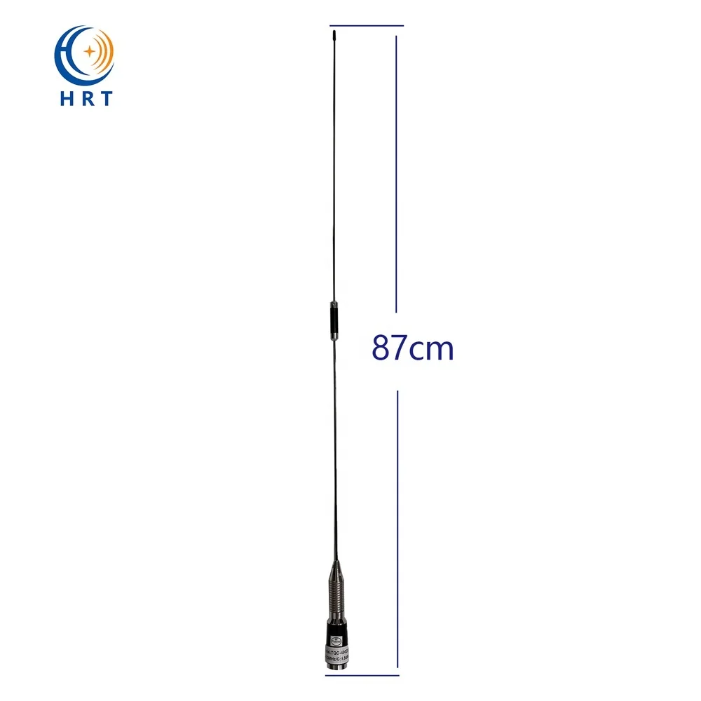 433MHz/144MHz 5.5dbi /3.5dbi walkie talkie Mobile radio bottom spring antenna matches with large magnetic mount