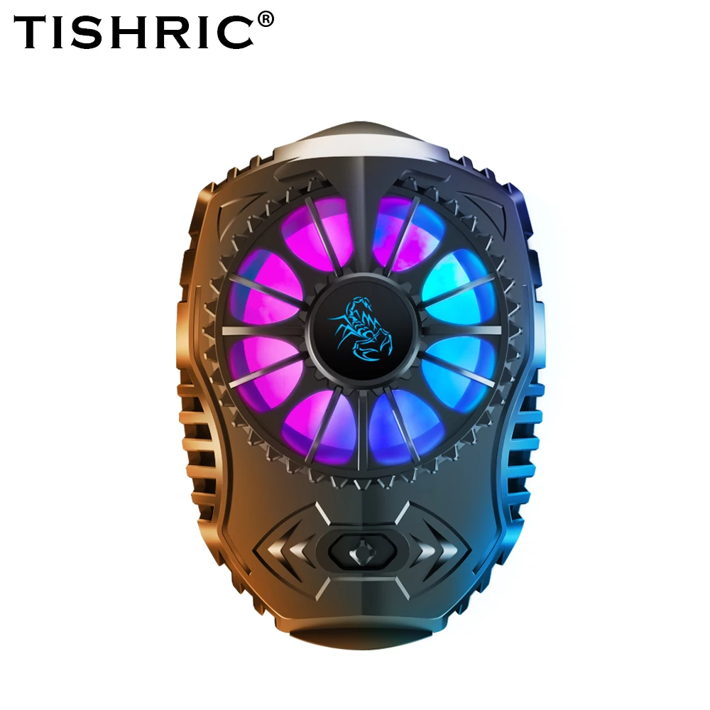 TISHRIC Portable G4 Mobile Phone Cooler Cooling Fan Radiator Phone Cooler Semiconductor refrigeration Heat Sink For Cellphones