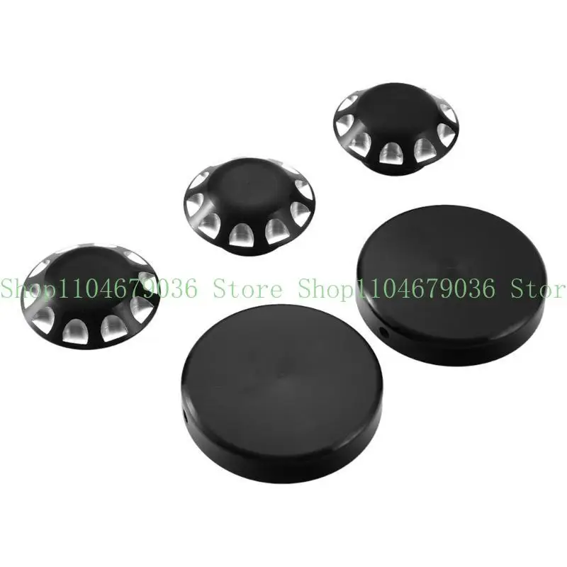 652F Protective Cover Guards For Can All Models 41-411 Axles Caps Aluminum Three Pack Motorcycle