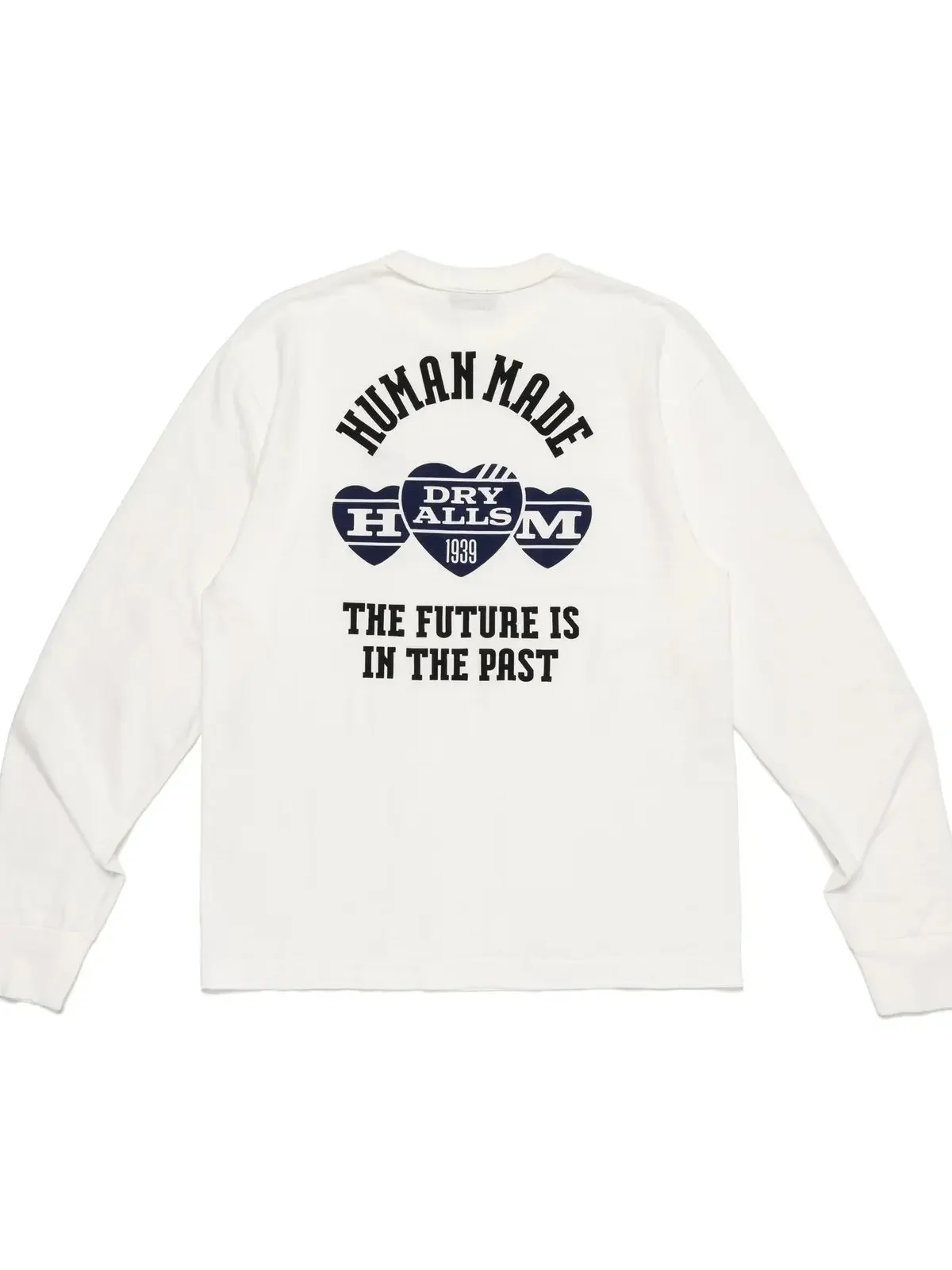 HUMAN MADE Heart Logo Patch Long Sleeve T Shirt FW26 Unisex Boxy Cotton Streetwear