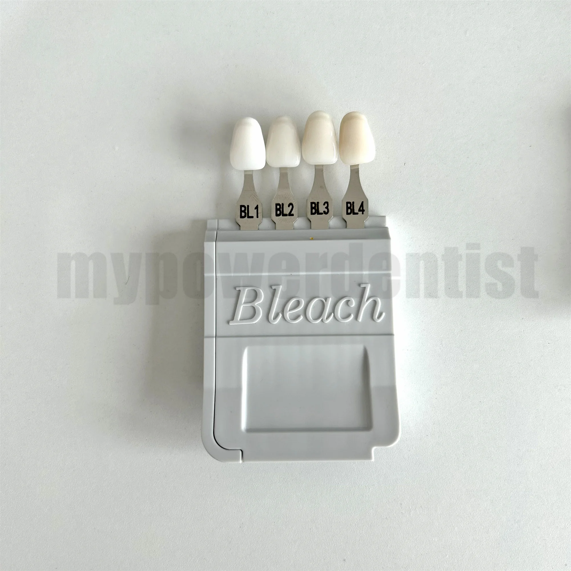 Dental Teeth Shade Guide Porcelain 20Color A-D Tooth 4-Bleach