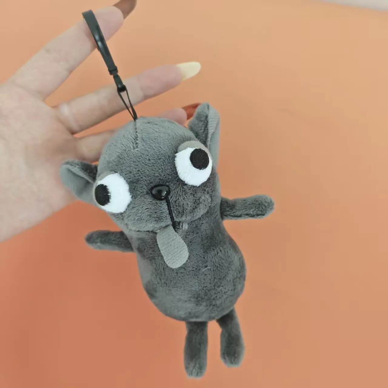 Animales de peluche Chihuahua llavero de peluche juguete colgante muñeco de Chihuahua de peluche Kawaii perro Chihuahua realista regalo de Navidad