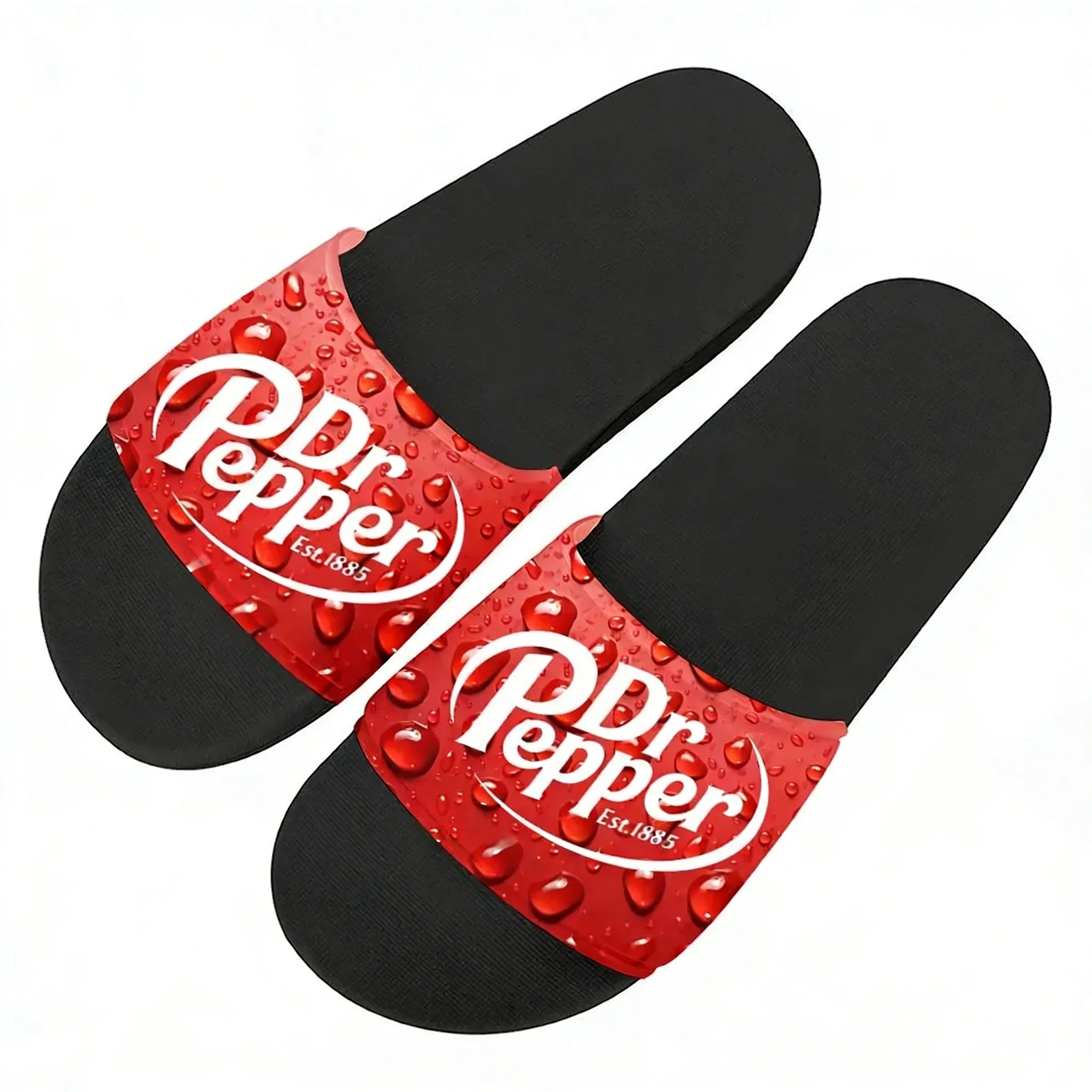 D-DR Slippers Home Water Shoes P-Pepper Men Women Retro Street Cosplay Breathable Teenager Beach Pool Sandals Summer Slipper