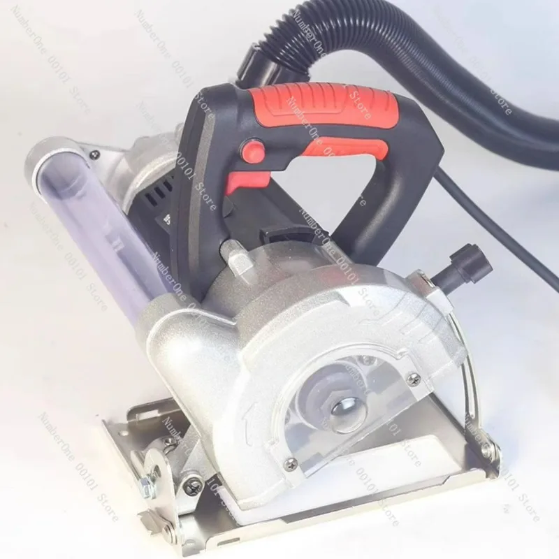 5 Inch Portable Tile Cutting Saw, Multifunctional Self-Vacuum Dust-Free Ceramic Tile Cutting Equipment