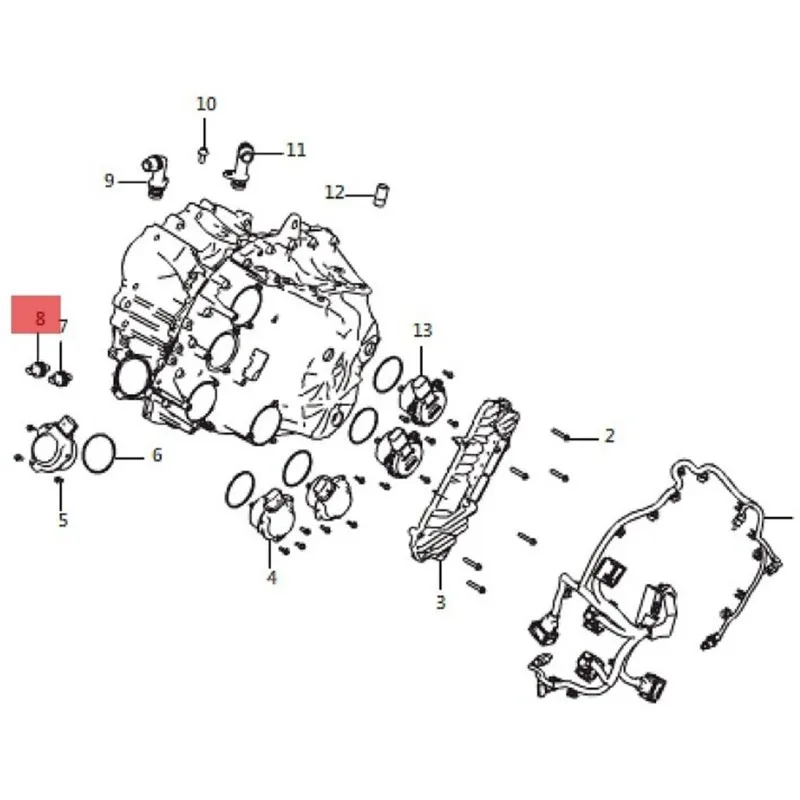 New Arrivals-For Chery Arrizo Haval H2 Jetour Travel Car Pressure Sensor Replacement- Part Numbers 2517254501& 2517262301