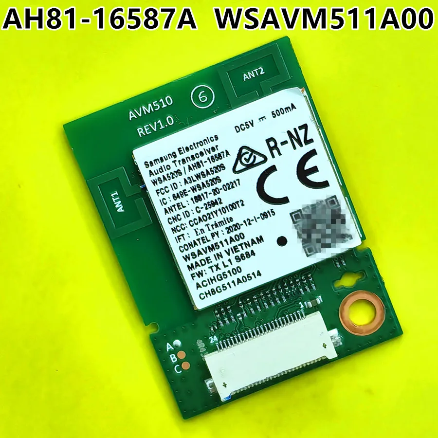 

AH81-16587A WSA520S Audio Transceiver AVM510 REV1.0 649E-WSA520S WSAVM511A00 5V 500mA For Soundbar Bluetooth Speaker Module