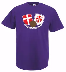 T-Shirt J1594 Ultras Violet Traditions Curved Fiesole Hooligans long or short sleeves