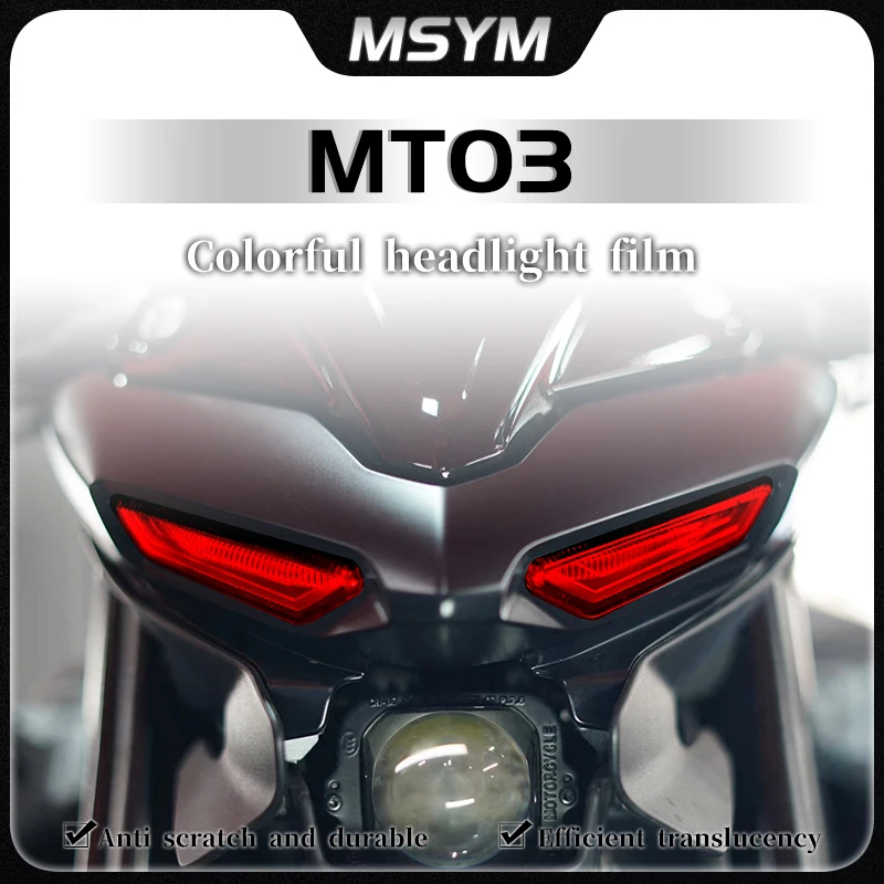 Motorcycle headlight film taillight film protective film sticker film modification accessories For Yamaha MT-03 MT03 MT 03 mt03