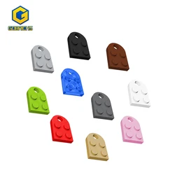 Gobricks 1pcs Moc Bricks Plate Special Parts 3x2 with Hole Compatible with 3176 Assemble Building Block Kids Toys DIY Gift Adult